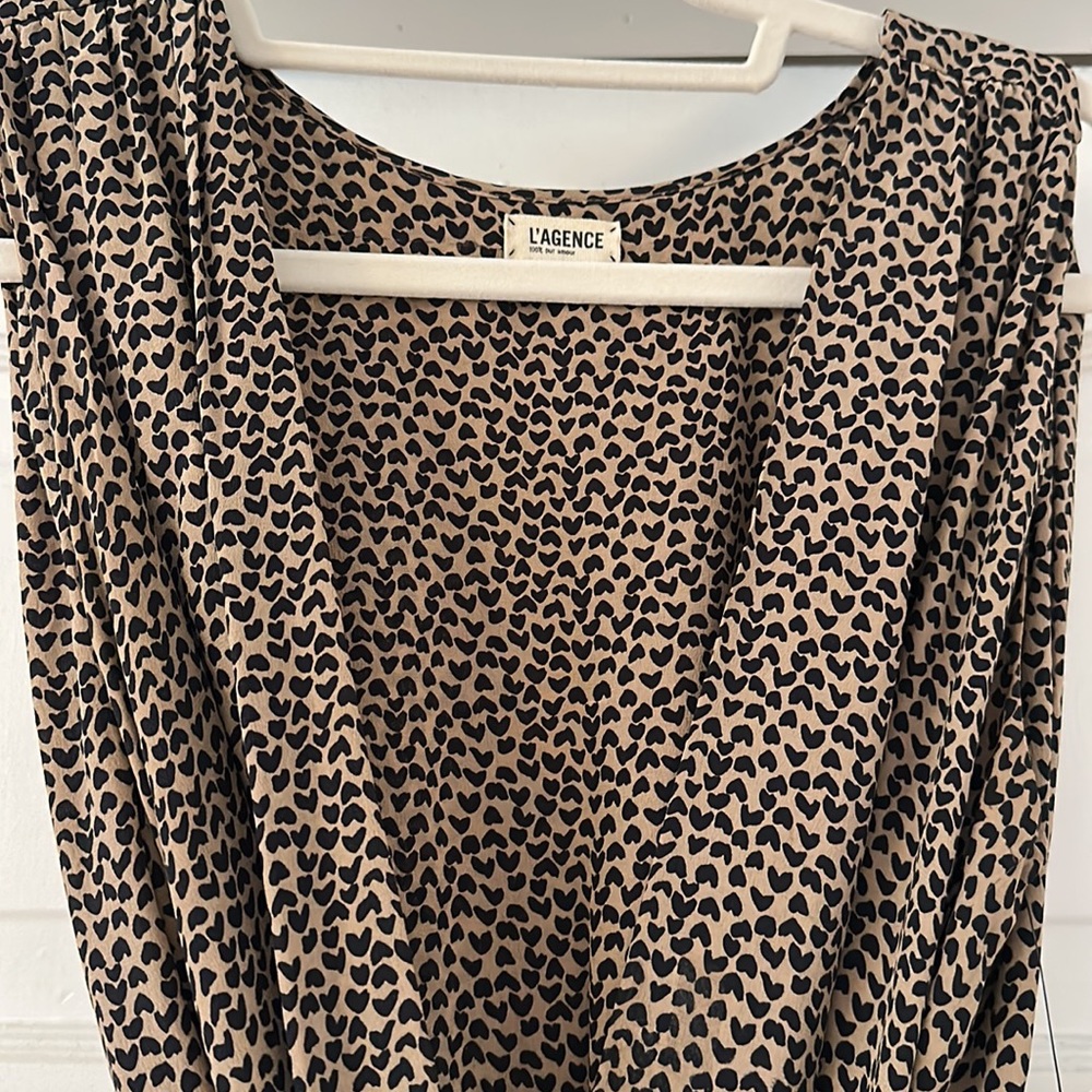 L’Agence Silk Wrap Dress - Picture 5 of 7